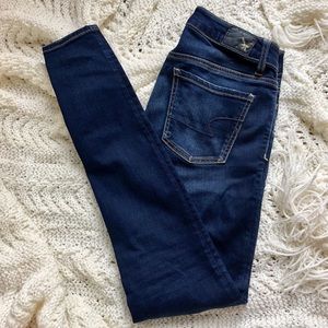 AEO Jeggings (Dark Wash) - Size 2 Long